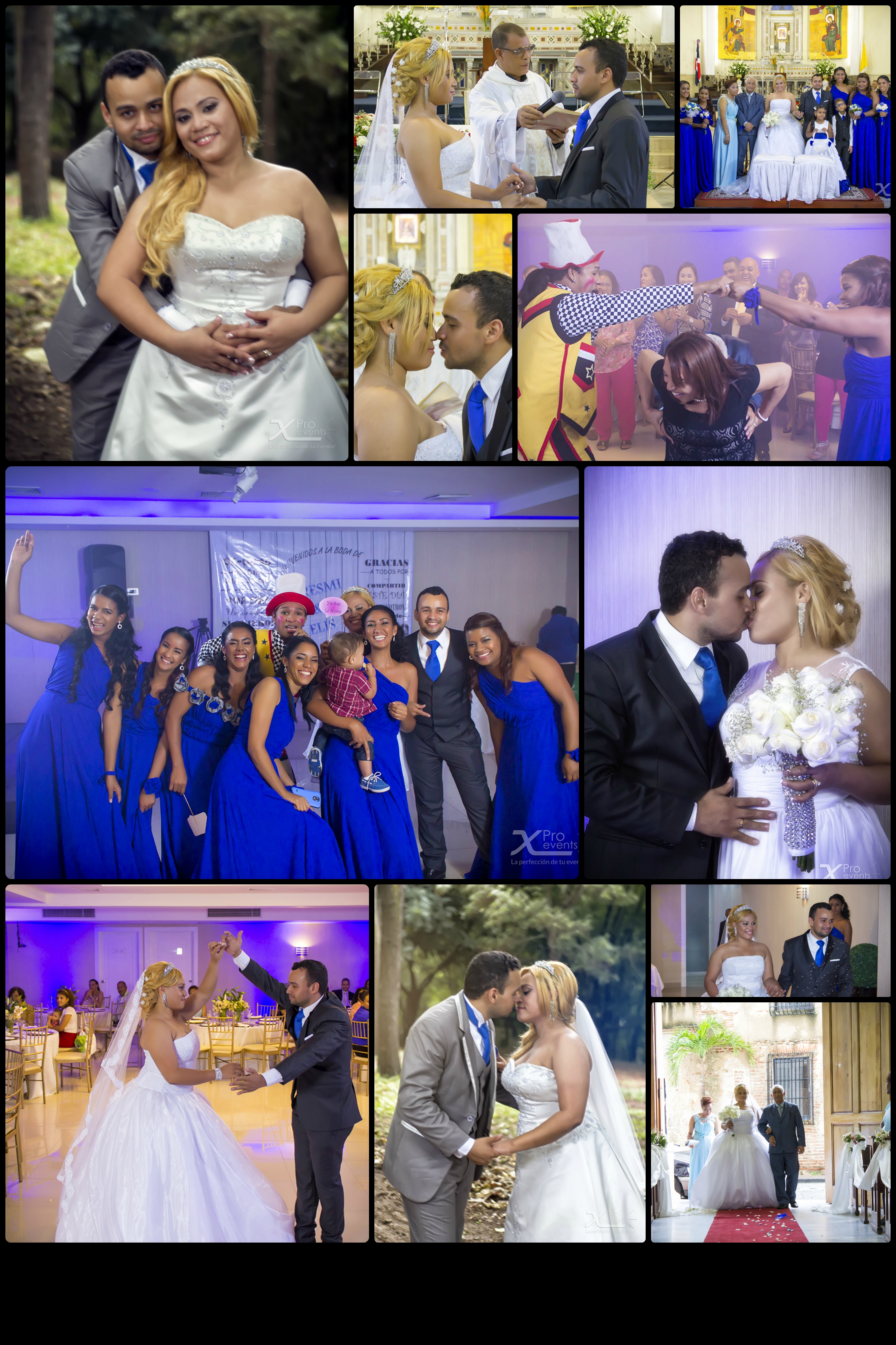 www.Xproevents.com - Collage de boda Elis e Isabella