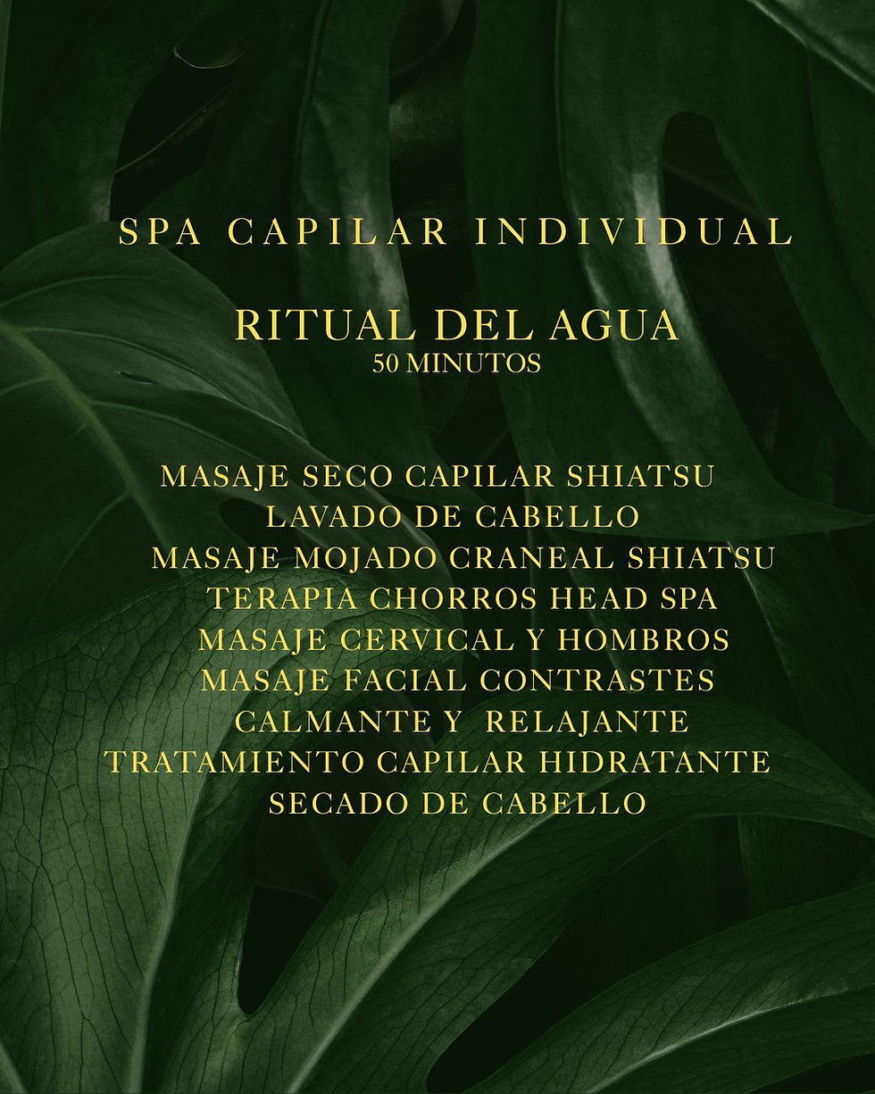 Miniatura: Ritual del Agua, Spa Capilar Individual de 50 minutos