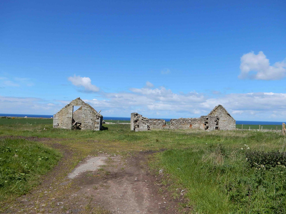 Abandoned Croft, northern Scotland, near Dounreay