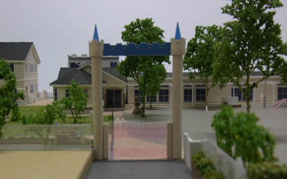 建築模型　 kindergarten