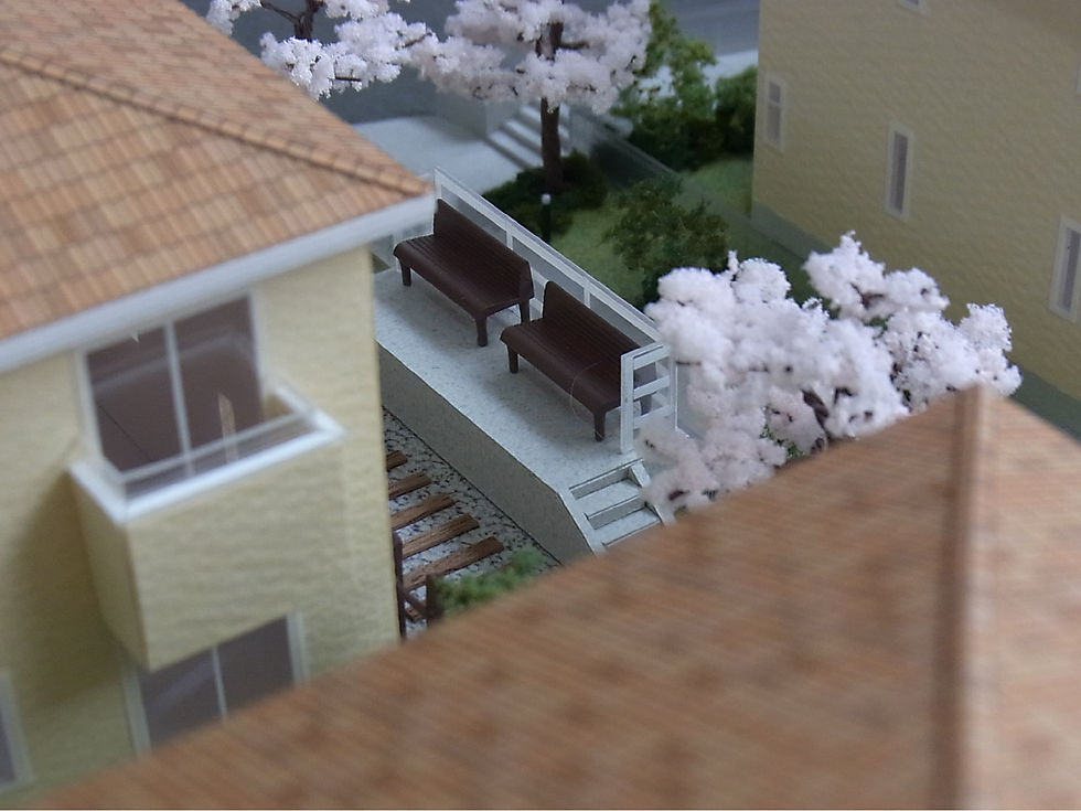 建築模型　 Cherry Blossoms