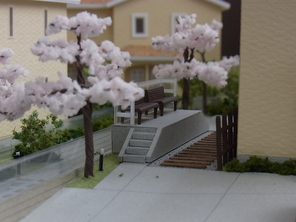 建築模型　 Cherry Blossoms