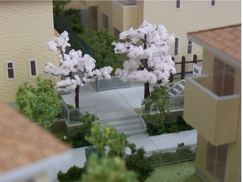 建築模型　 Cherry Blossoms