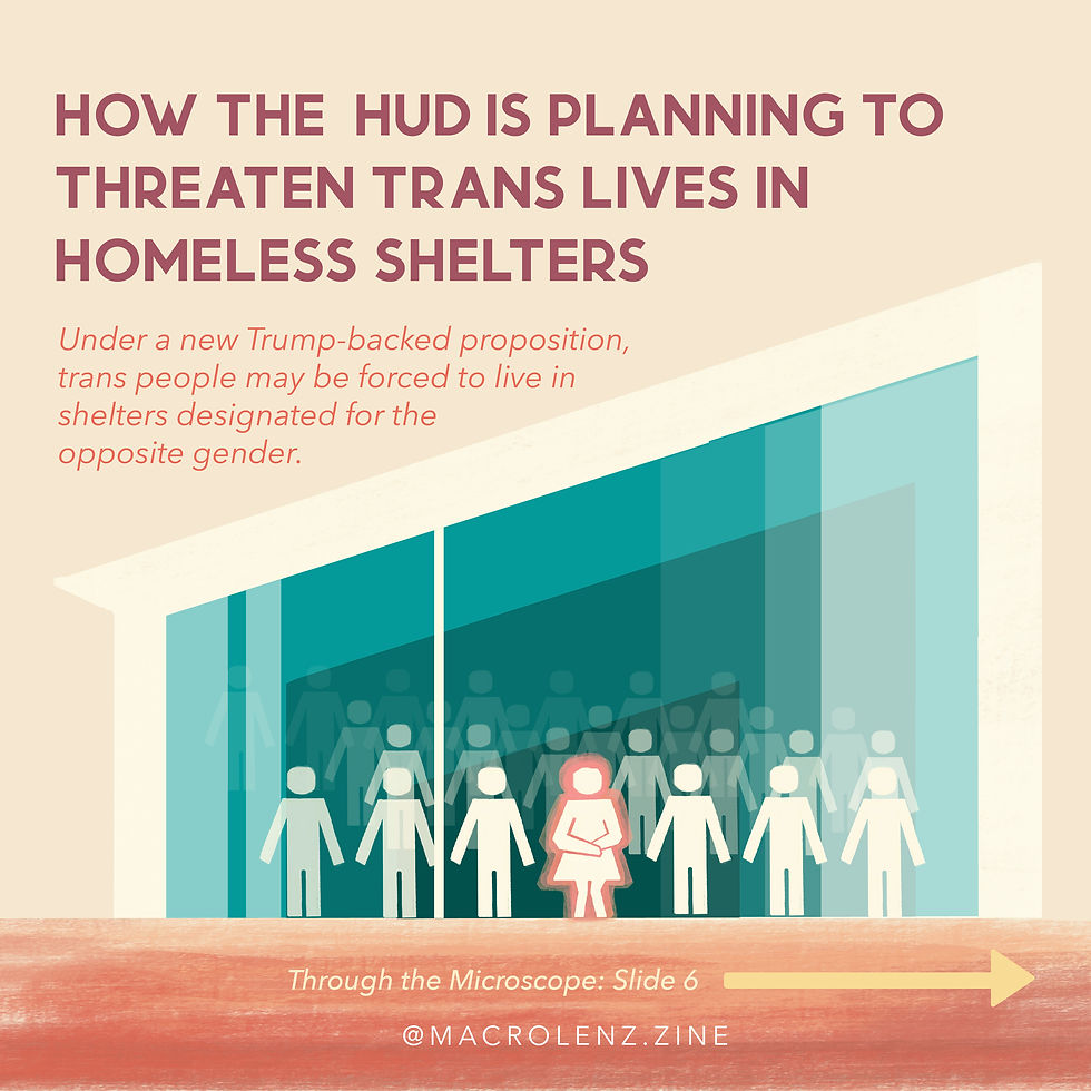 How The HUD Is Planning To Threaten Trans Lives In Homeless Shelters