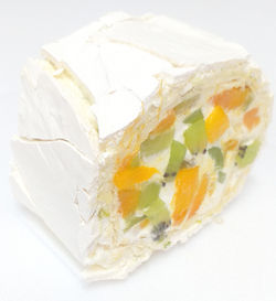 LE PAVLOVA ROULÉ KIWI E MANGA.