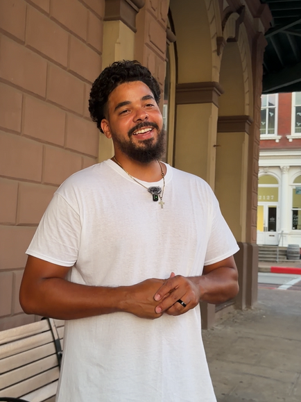 The love of fashion ignites his journey, and family keeps it going
