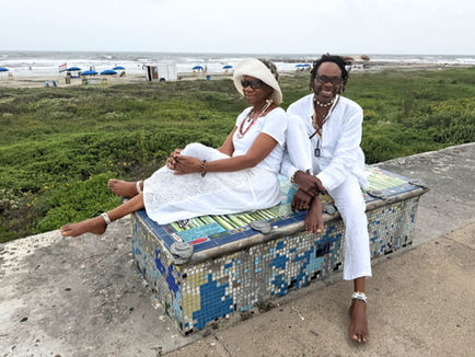 A Drummer, His Queen and a Perfect Beach Day