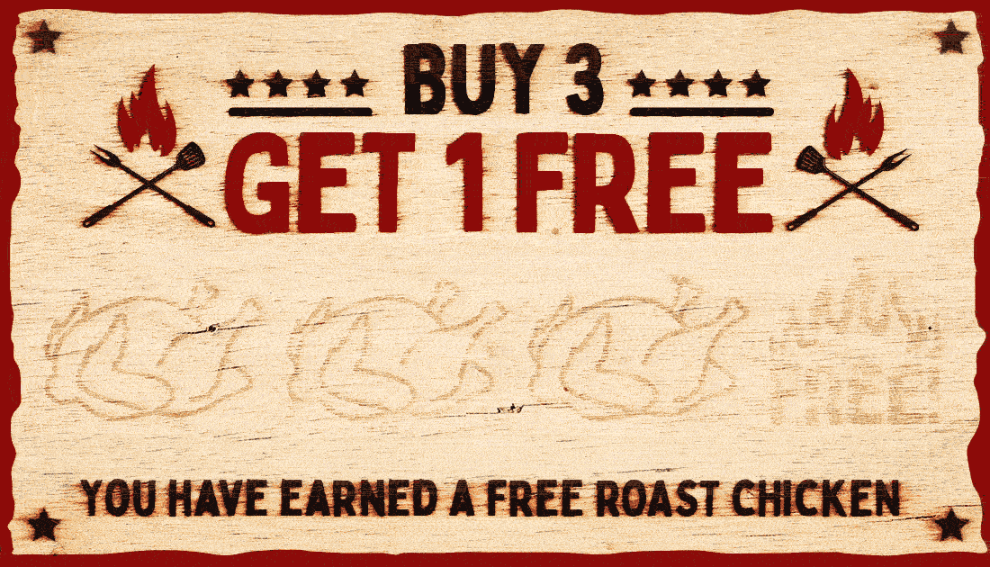 BUY 3 GET 1 FREE