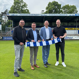 Die Emsländische Volksbank unterstützt das NLZ Emsland!