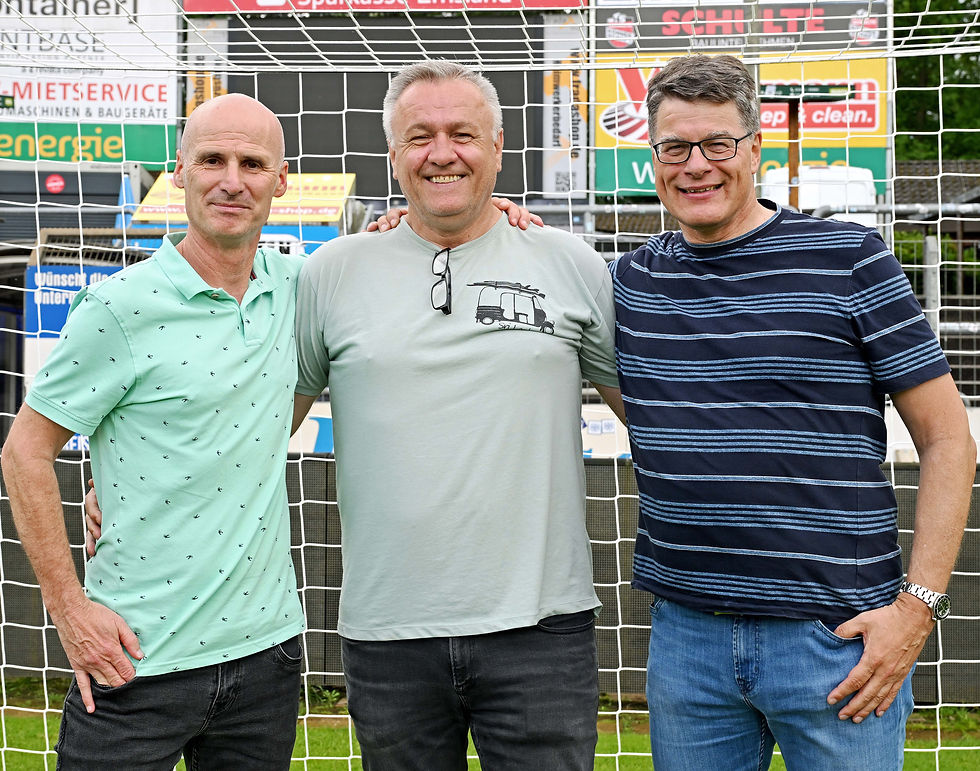Emsland-Trio (v.l.): Winfried Budde, Eckhard Vorholt, Christof Rekers. Foto: Uli Mentrup
