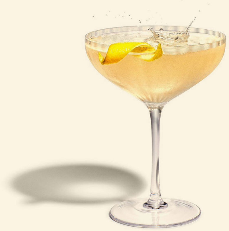 sweet gwendoline french gin cocktail martini