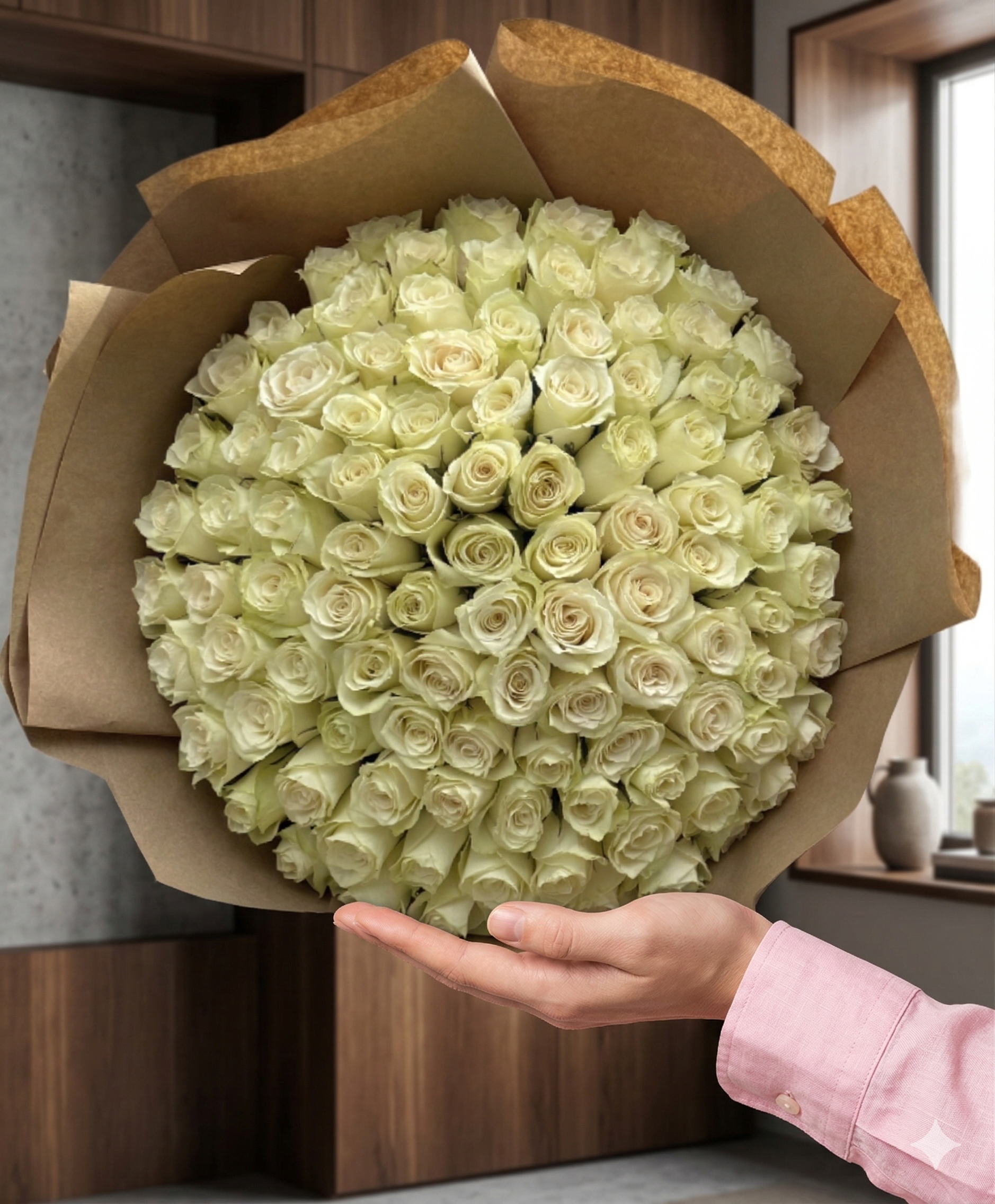Velvet Bouquet 101 Gül