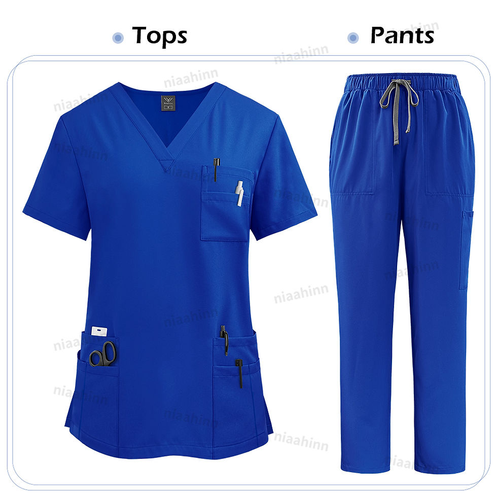 Thumbnail: High Quality Medical Clothing for Women Uniform Nurse Lab Coat Unisex