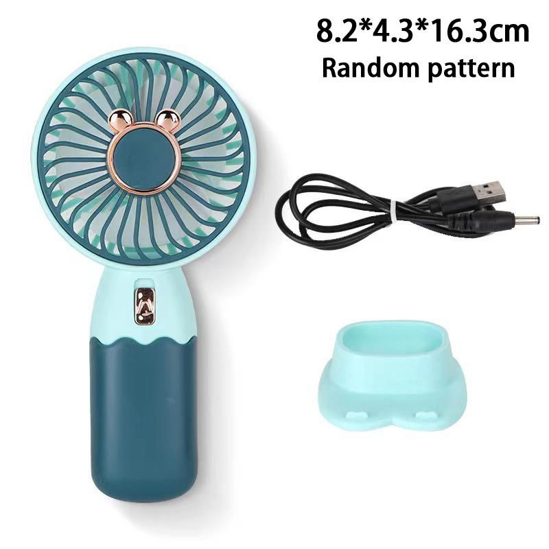 Thumbnail: Mini Electric Fan Outdoor Portable Handheld Usb Rechargeable