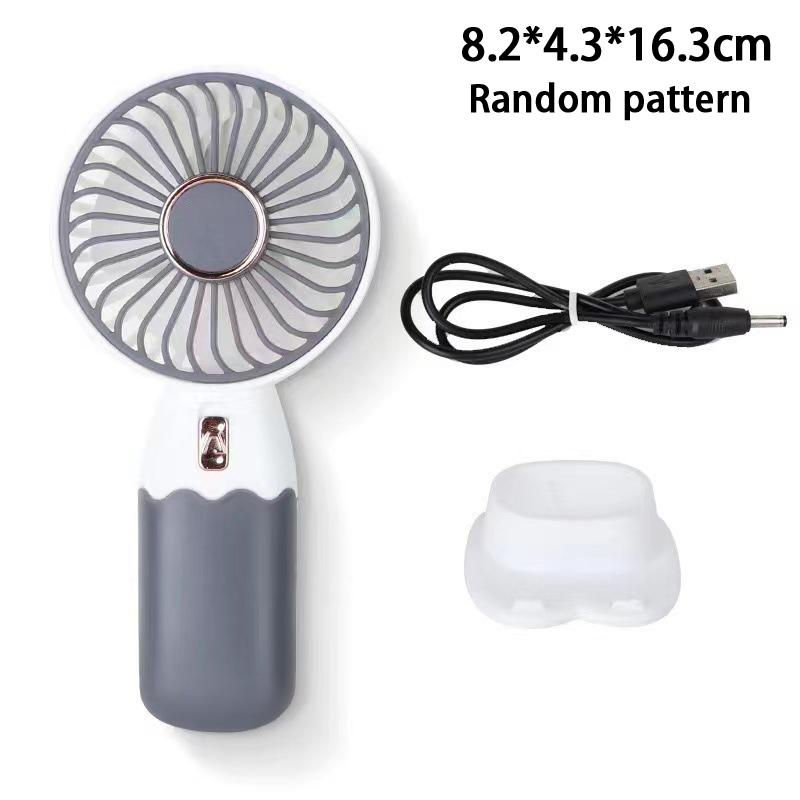 Thumbnail: Mini Electric Fan Outdoor Portable Handheld Usb Rechargeable