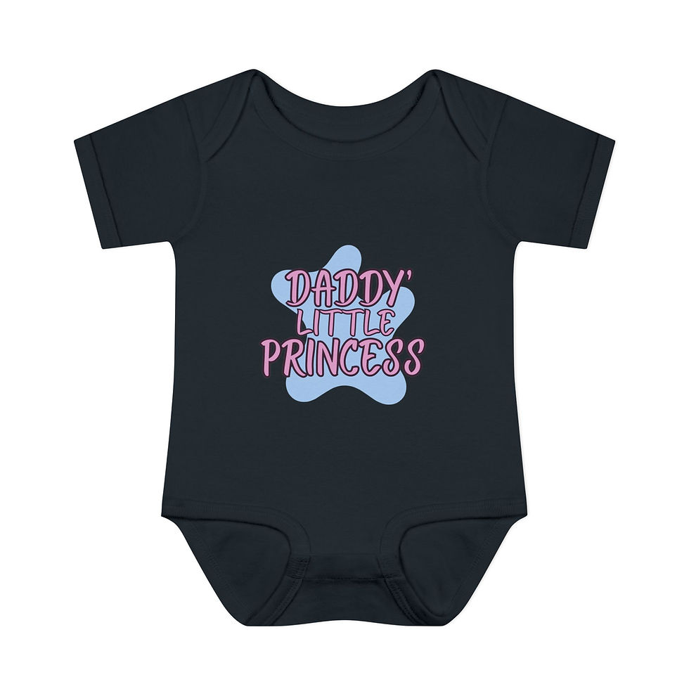 Thumbnail: Daddy's Little Princess Infant Bodysuit — Cute Newborn Baby Girl Gift