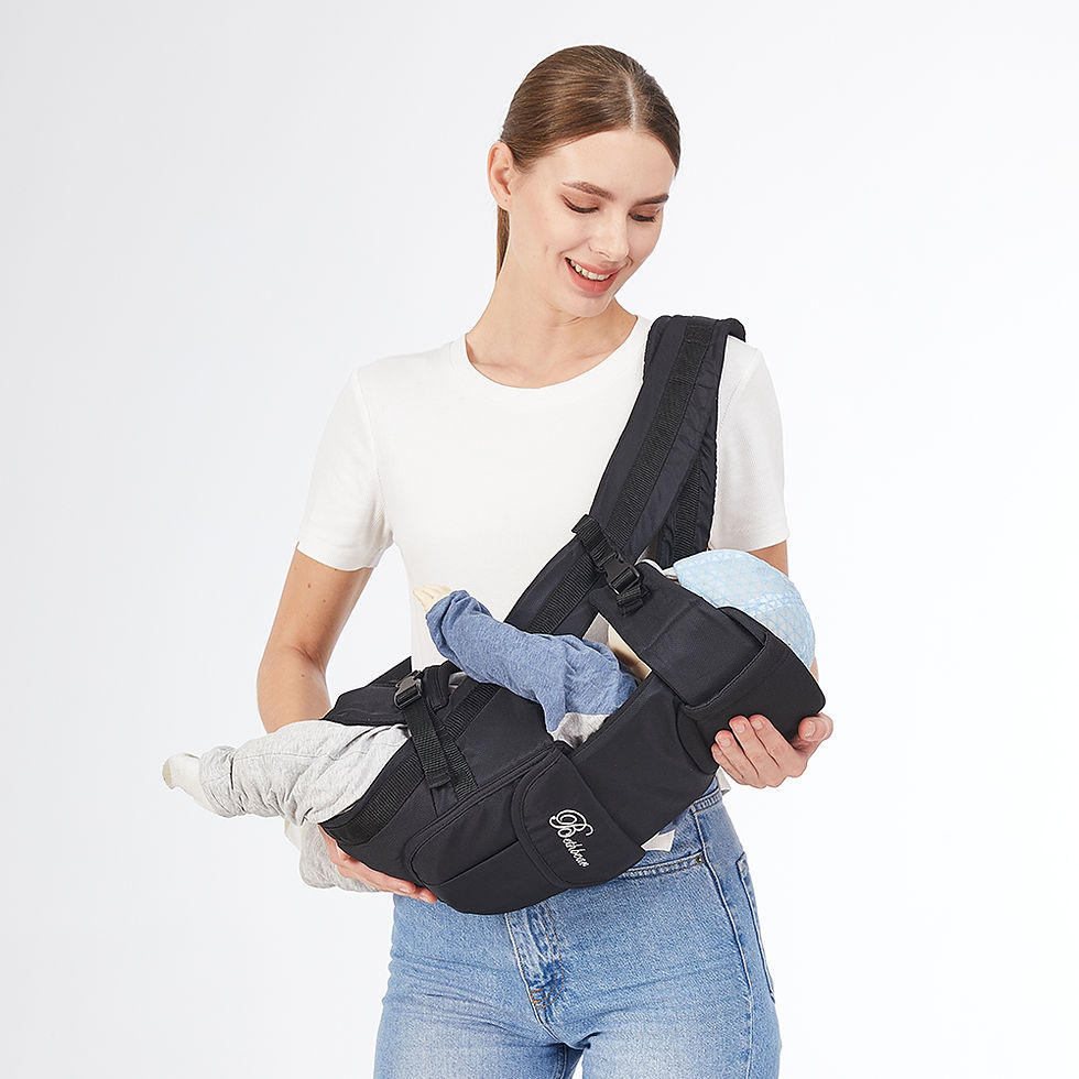 Miniatura: Baby Sling Carrier, 4-in-1 Ergonomic Baby Backpack Carrier, Easily Adjustable Ba