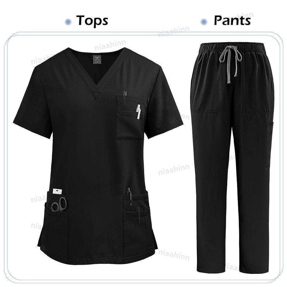 Thumbnail: High Quality Medical Clothing for Women Uniform Nurse Lab Coat Unisex