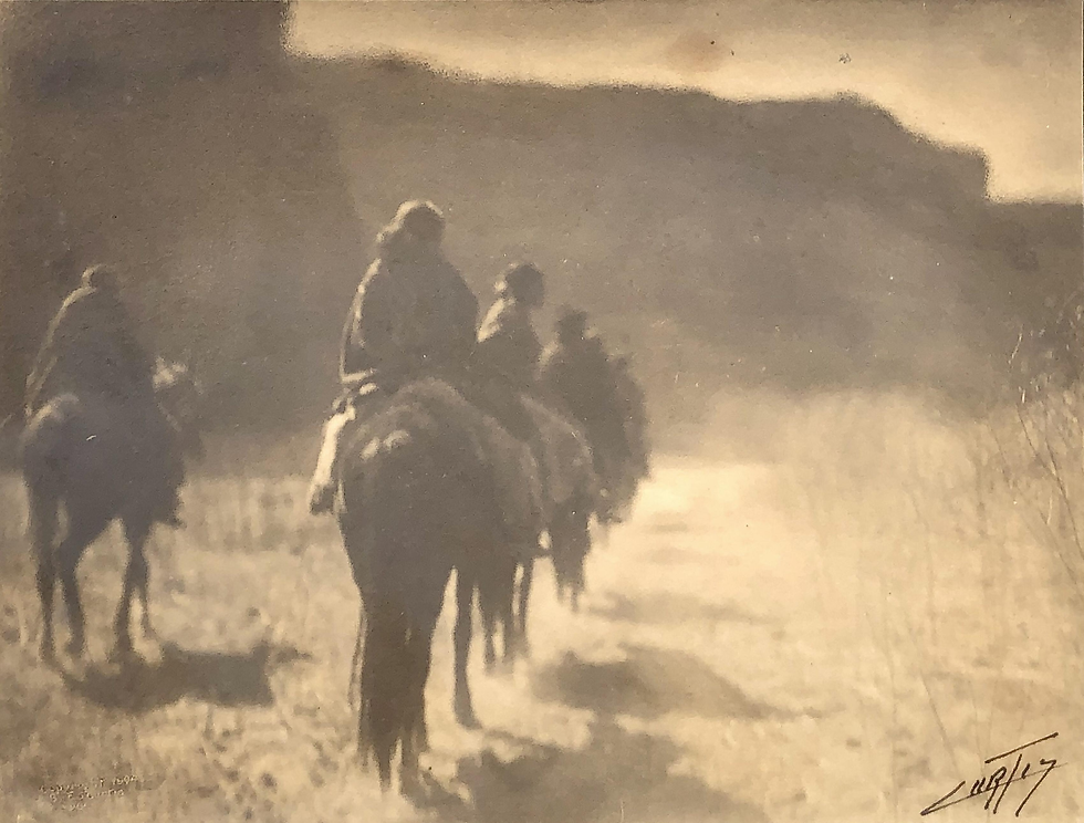 The Vanishing Race - Edward S. Curtis