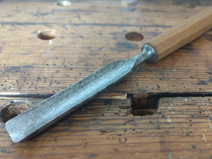 Gouge droite 22mm - n°7