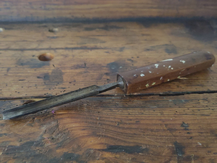 Gouge droite 12mm - n°7