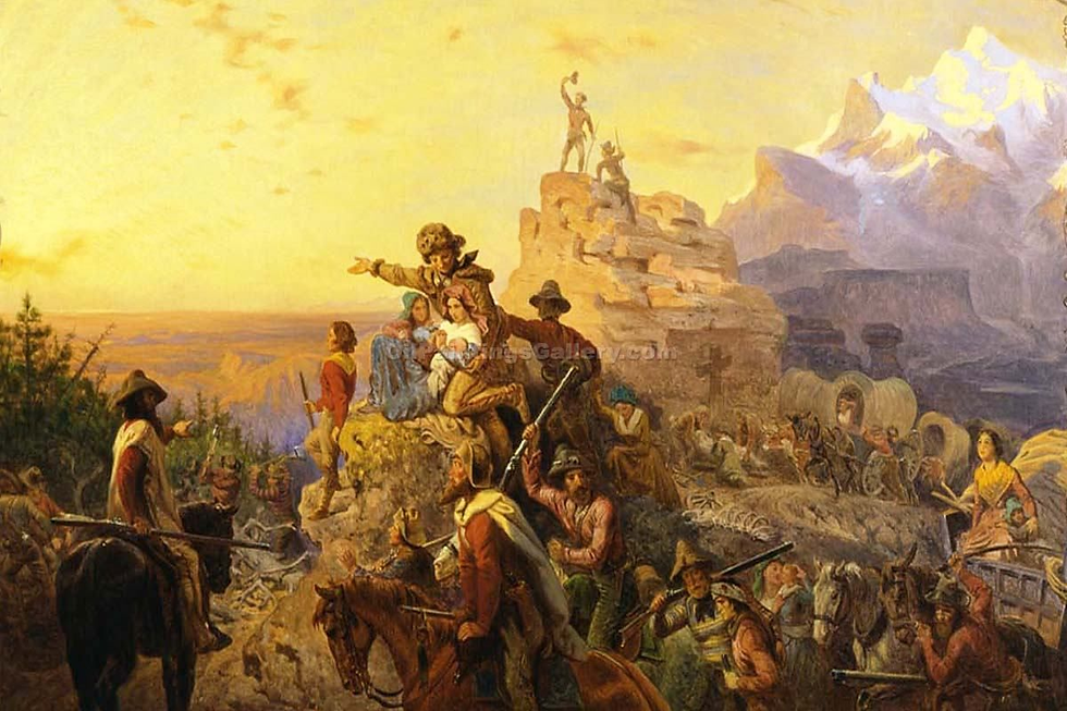 Westward the Course of Empire Takes Its Way - Emanuel Gottlieb Leutze