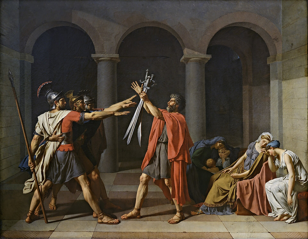Le Serment des Horaces - Jacques-Louis David