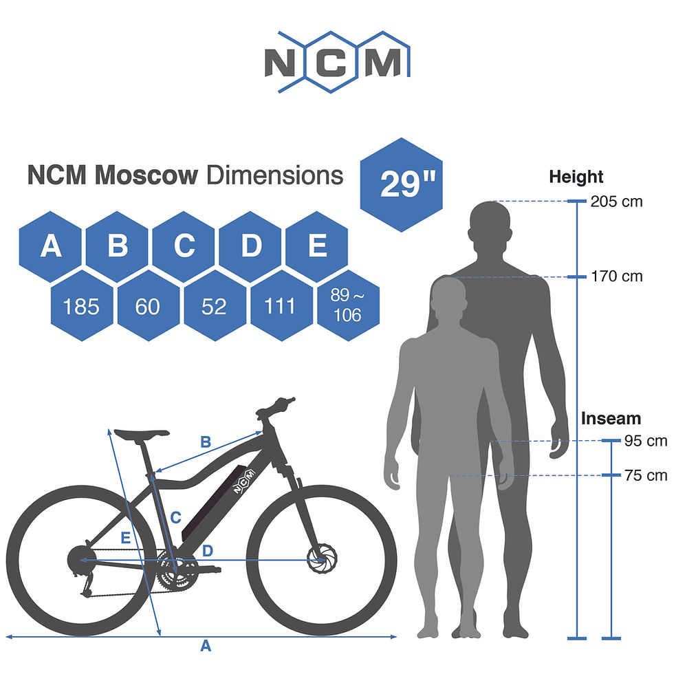 Miniaturbild: NCM Moscow Plus 29 Zoll E-MTB