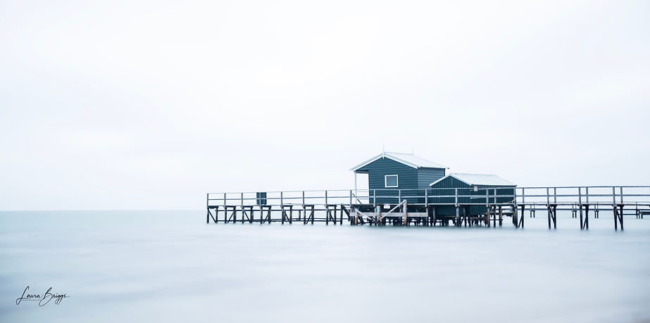 Foggy morning at Shelly Beach, Portsea, Victoria