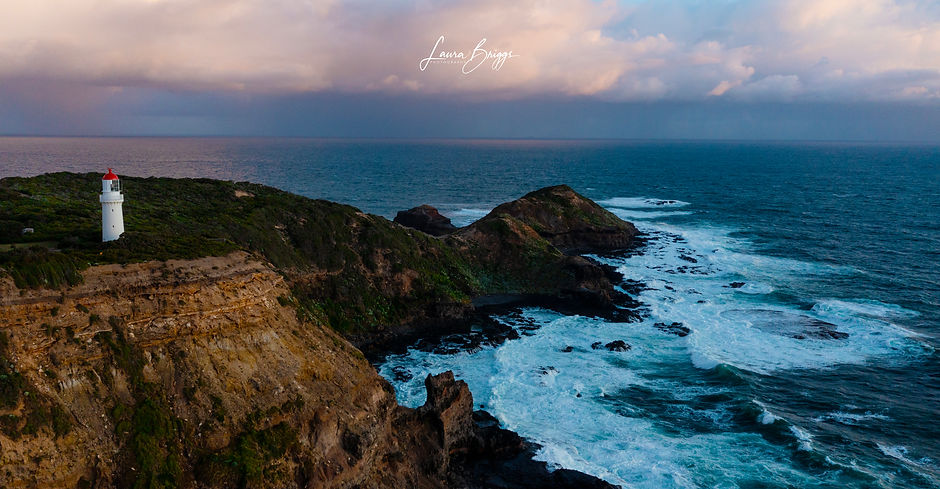 Sunset at Cape Schanck Lighthouse Victoria