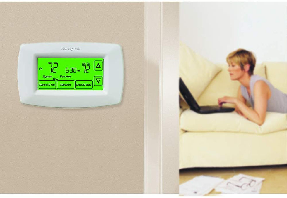 Thumbnail: Honeywell RTH7600D1030/E1  7-Day Programmable Touchscreen Thermostat
