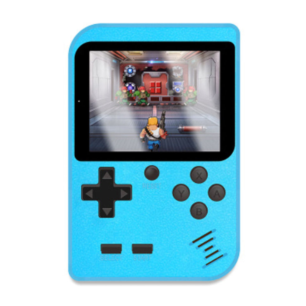 Thumbnail: Portable Game Pad With 400 Games Included + Additional Player Controller