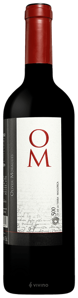 A bottle of OM Tinto, Oliver Moragues