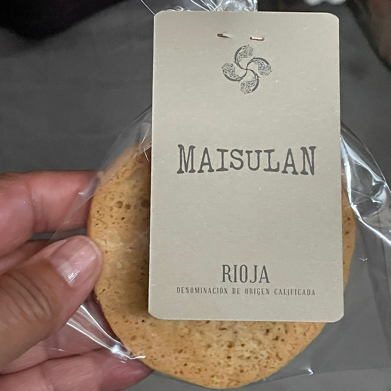 Each member of our group was given a homemade cookie at the end of the Maisulan visit.