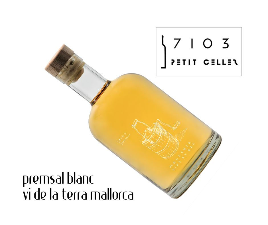 Sweet Wine - 7103 Vi de Gel made with Premsal Blanc grapes