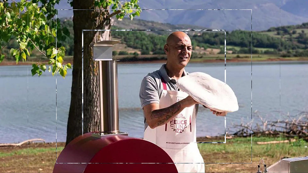 Thumbnail: Alfa Moderno 3 Pizza Gas Red (Hybrid) for Home use