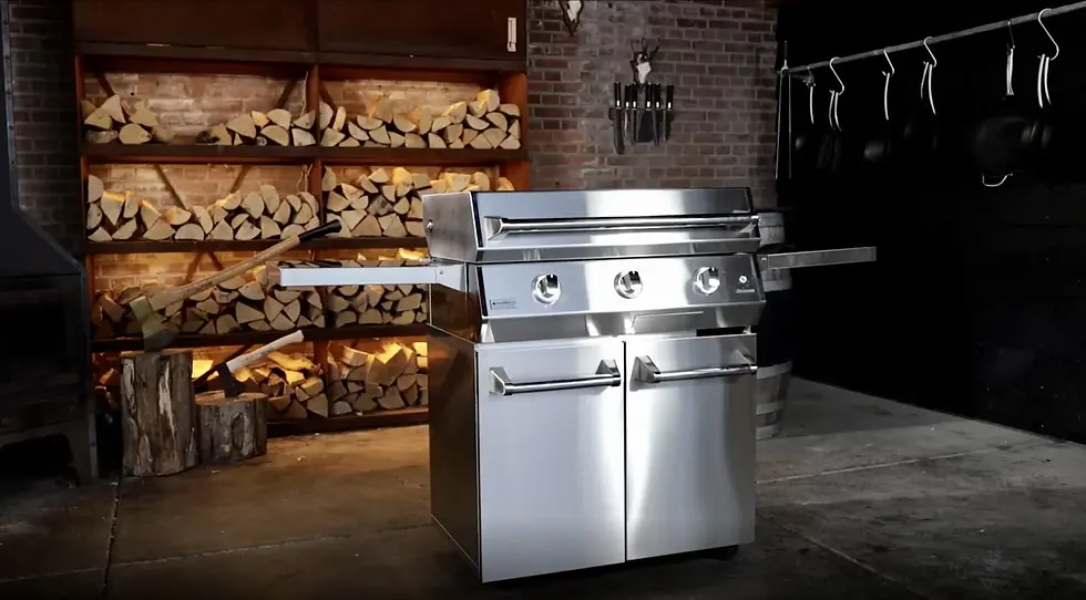 Miniaturbild: Plancha Inox  3 burner