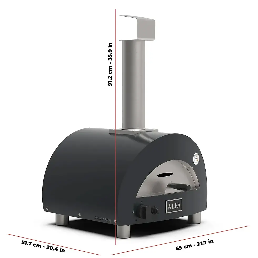 Miniaturbild: Alfa Moderno Portable Gas Ardesia Grey