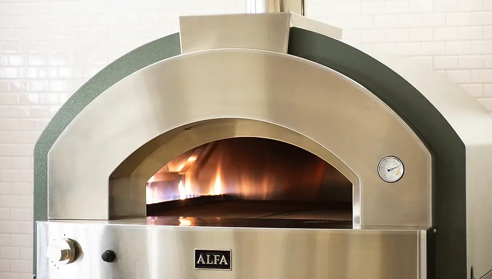 Thumbnail: Alfa Quick 4 Pizze Gas with cart - Ready to Work
