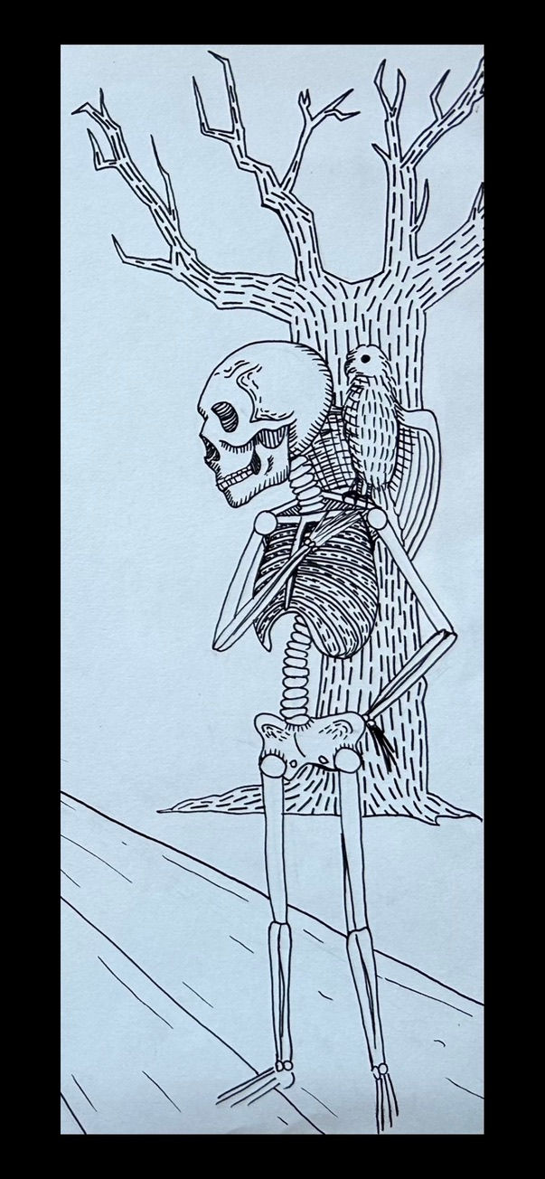 Ink on Cardstock