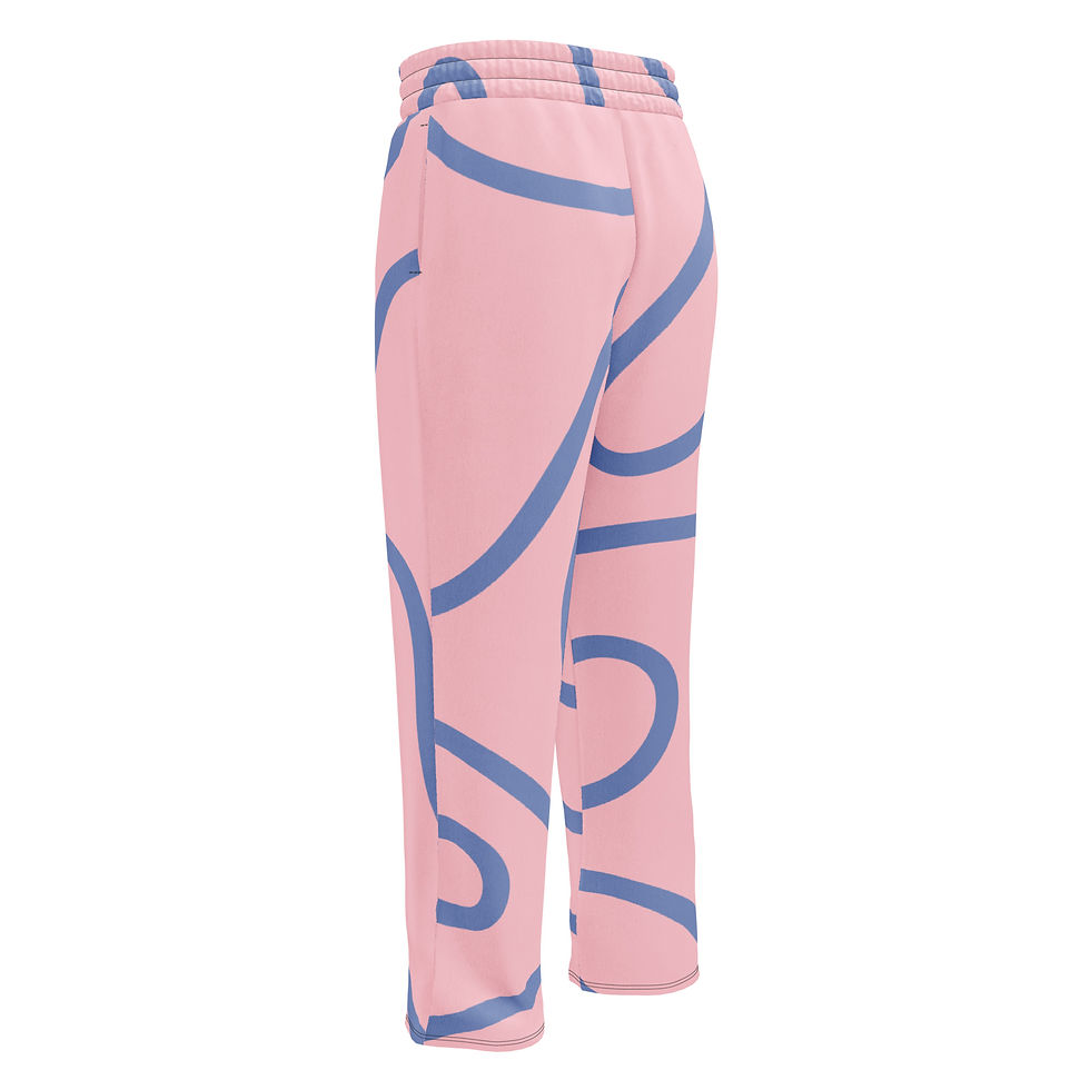 Thumbnail: Unisex Wide-leg Joggers