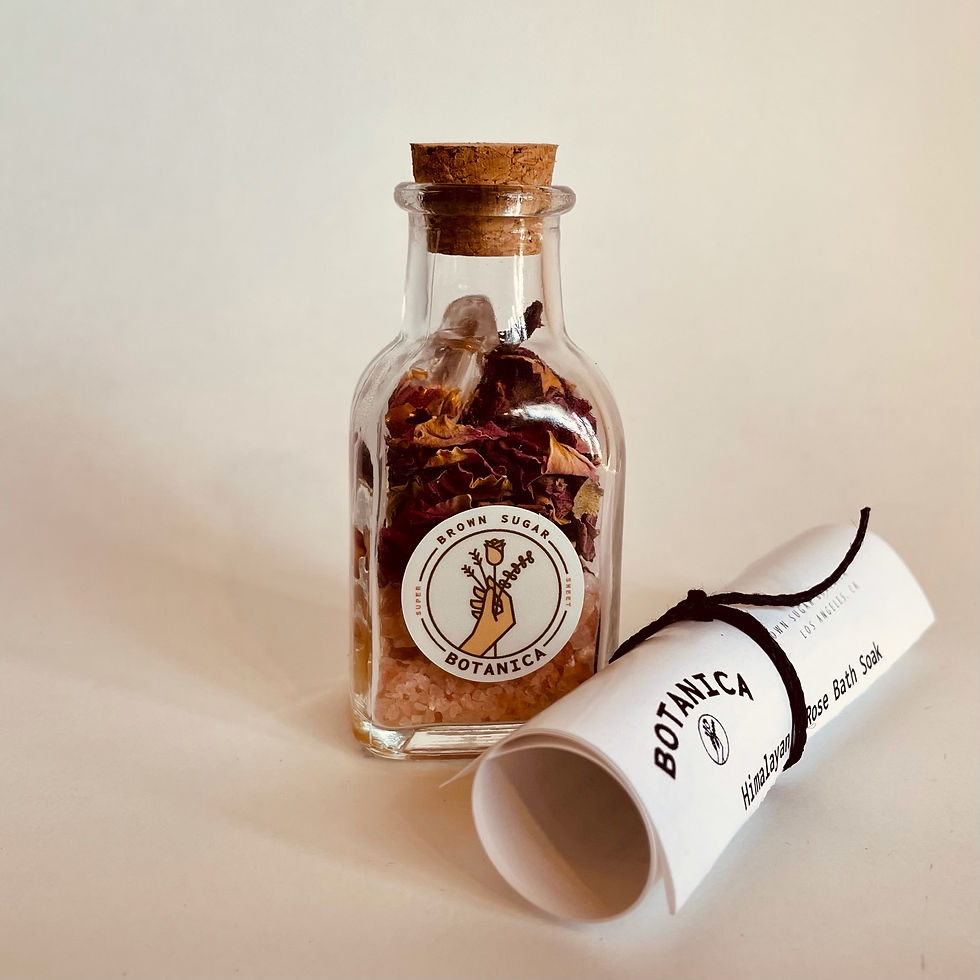 Thumbnail: himalayan sea salt + rose bath soak