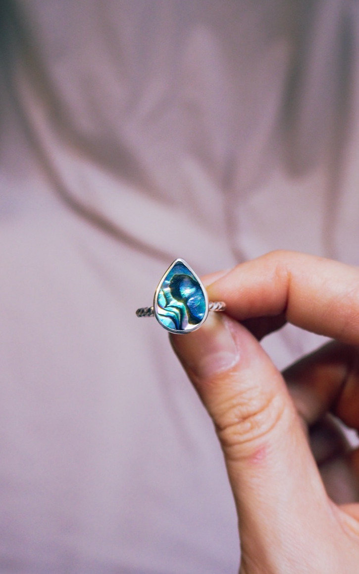 Bague abalone Clearance