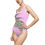 Thumbnail: STORM PINK Women's Classic One-Piece Swimsuit (AOP)