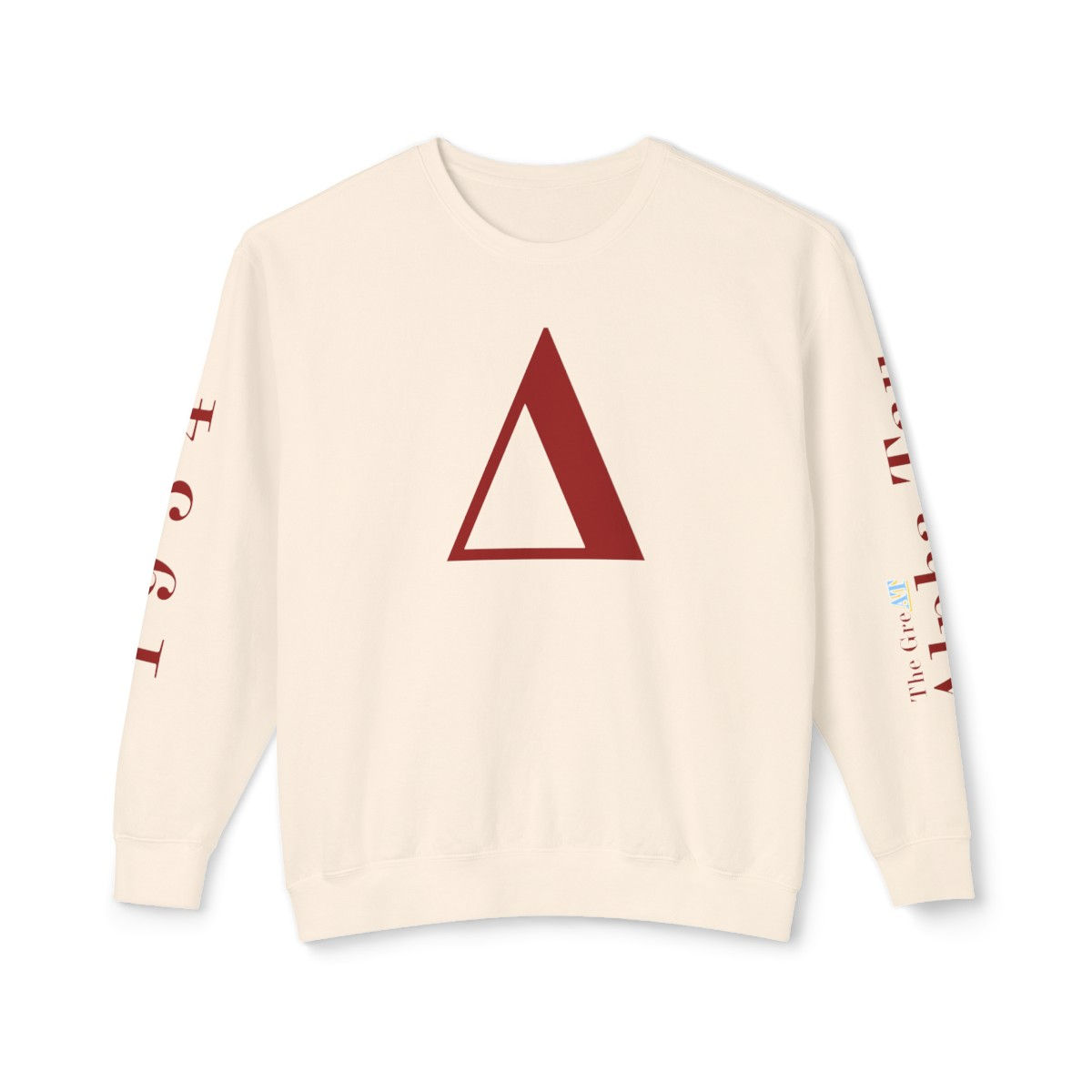 ALPHA TAU Fortitude Unisex Lightweight Crew neck Sweatshirt