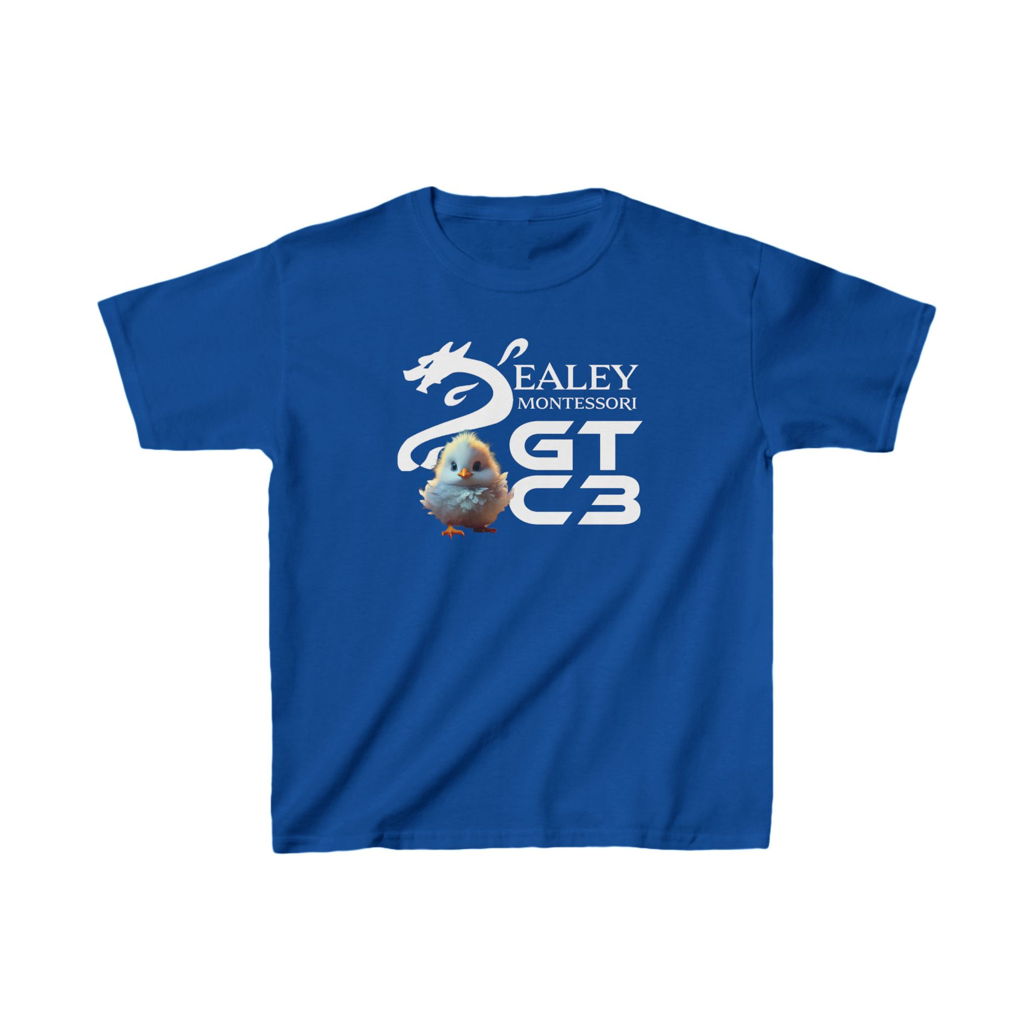 DEALEY GT - Kids Heavy Cotton™Tee (2 chickens)