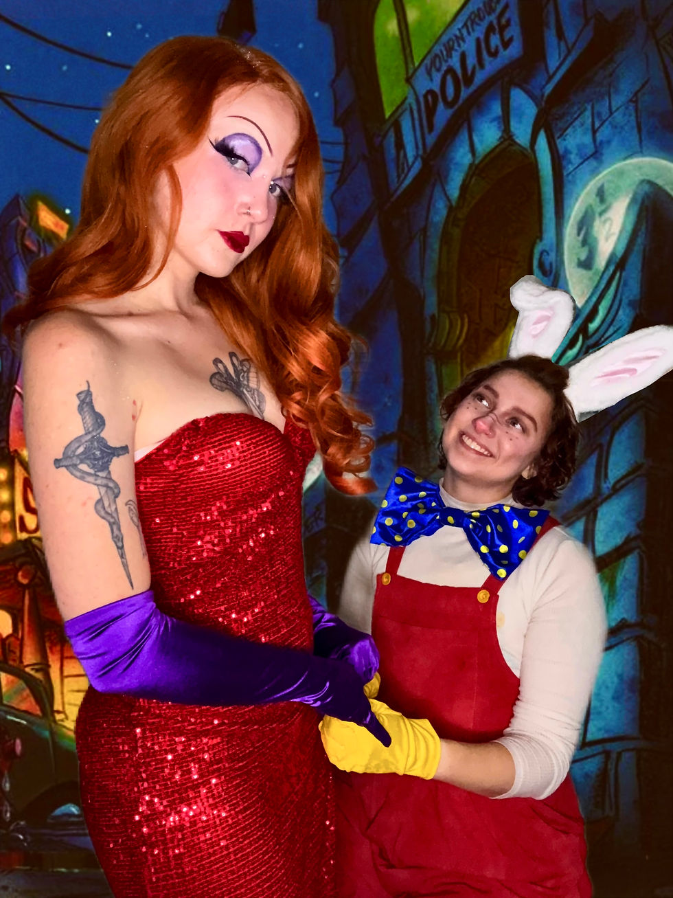 Roger and Jessica Rabbit