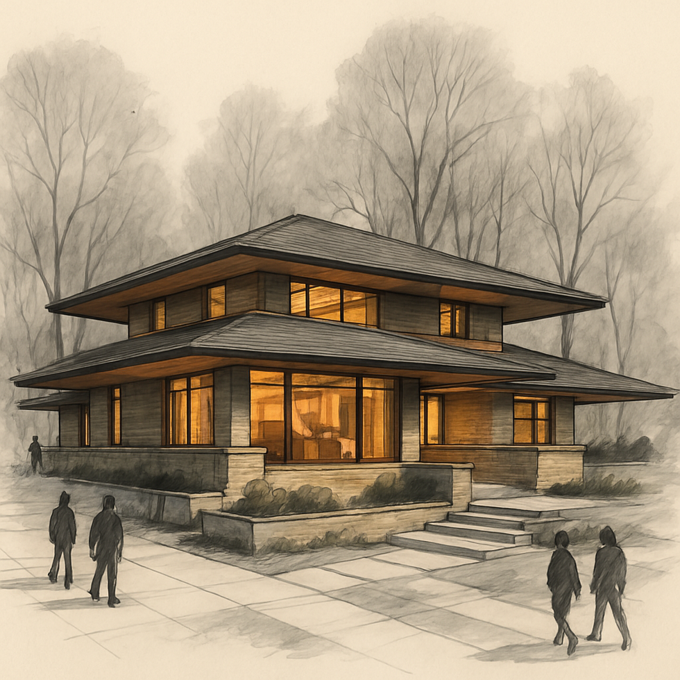 Croquis de novos conceitos de arquitetura com autoria Arquiteta Isabella Dalfovo, escritório de arquitetura de Cacavel Paraná.