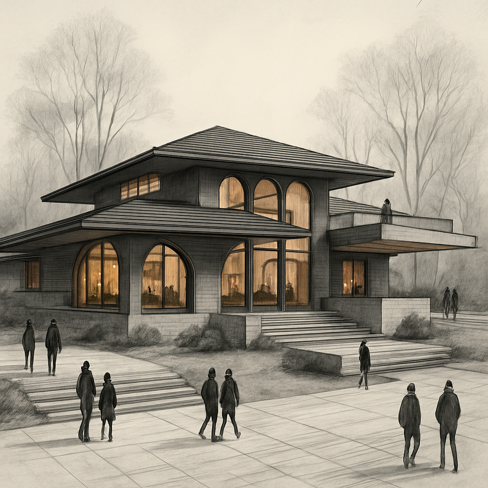 Croquis de novos conceitos de arquitetura com autoria Arquiteta Isabella Dalfovo, escritório de arquitetura de Cacavel Paraná.