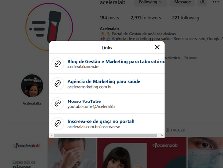 Instagram - Como adicionar até cinco links à sua Bio!
